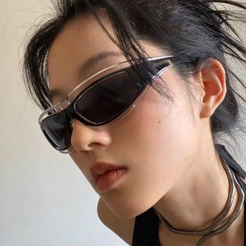 Sunglasses Cat Eye - Kacamata Mata Kucing Gaya Punk Kacamata