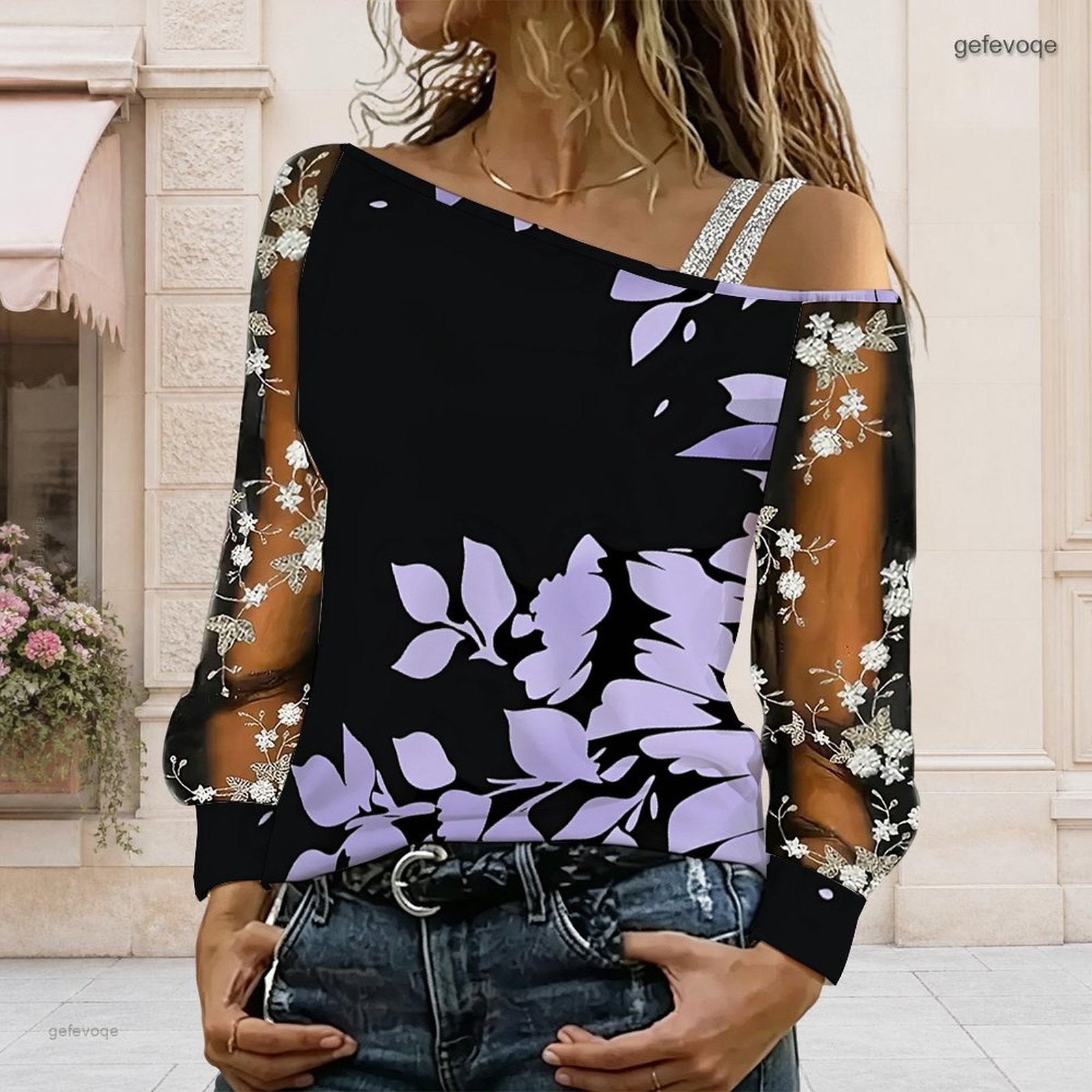 Blus Wanita Off Shoulder Asime - Blouse Off Shoulder ulasan dan harga