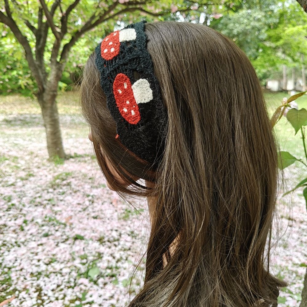Headband rajutan Prancis imut  - Headband Summer Knit ulasan dan harga