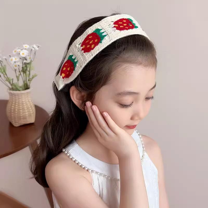Ikat kepala wanita dengan moti - Headband Summer Knit ulasan dan harga