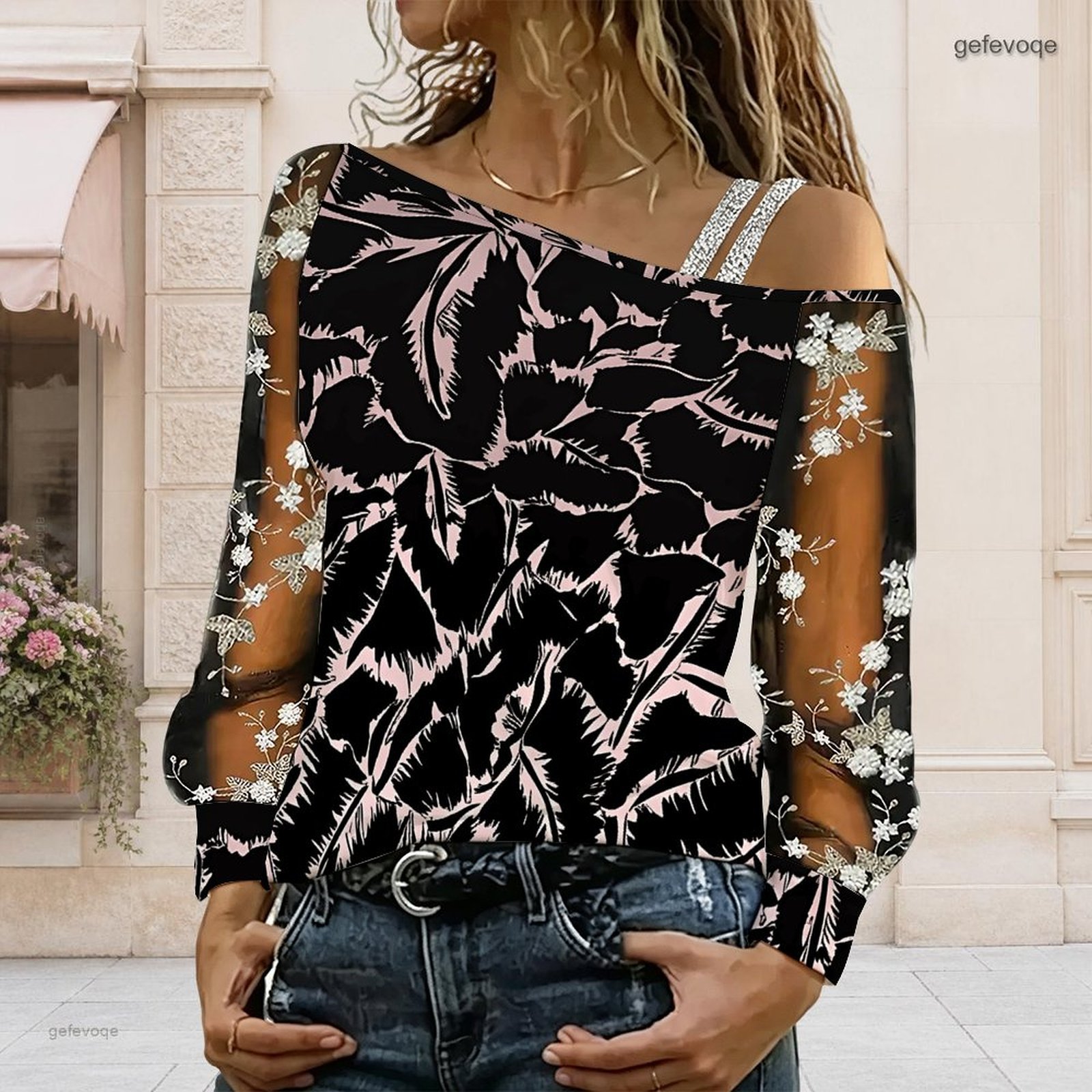 Blus Wanita Off Shoulder Asime - Blouse Off Shoulder ulasan dan harga