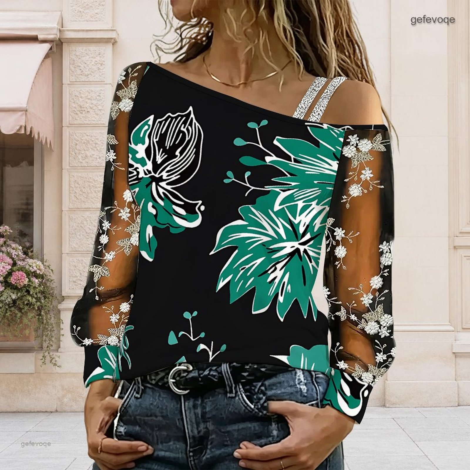 Blus Wanita Off Shoulder Asime - Blouse Off Shoulder ulasan dan harga