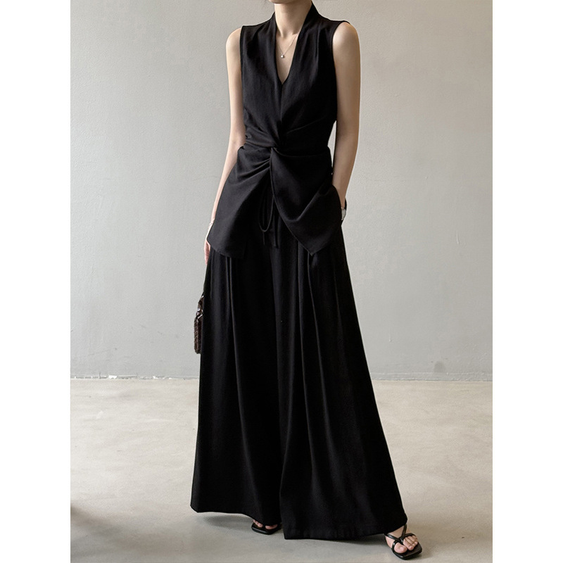 QICHE 2026 Setelan 2 Potong El - Linen Pant Wide ulasan dan harga