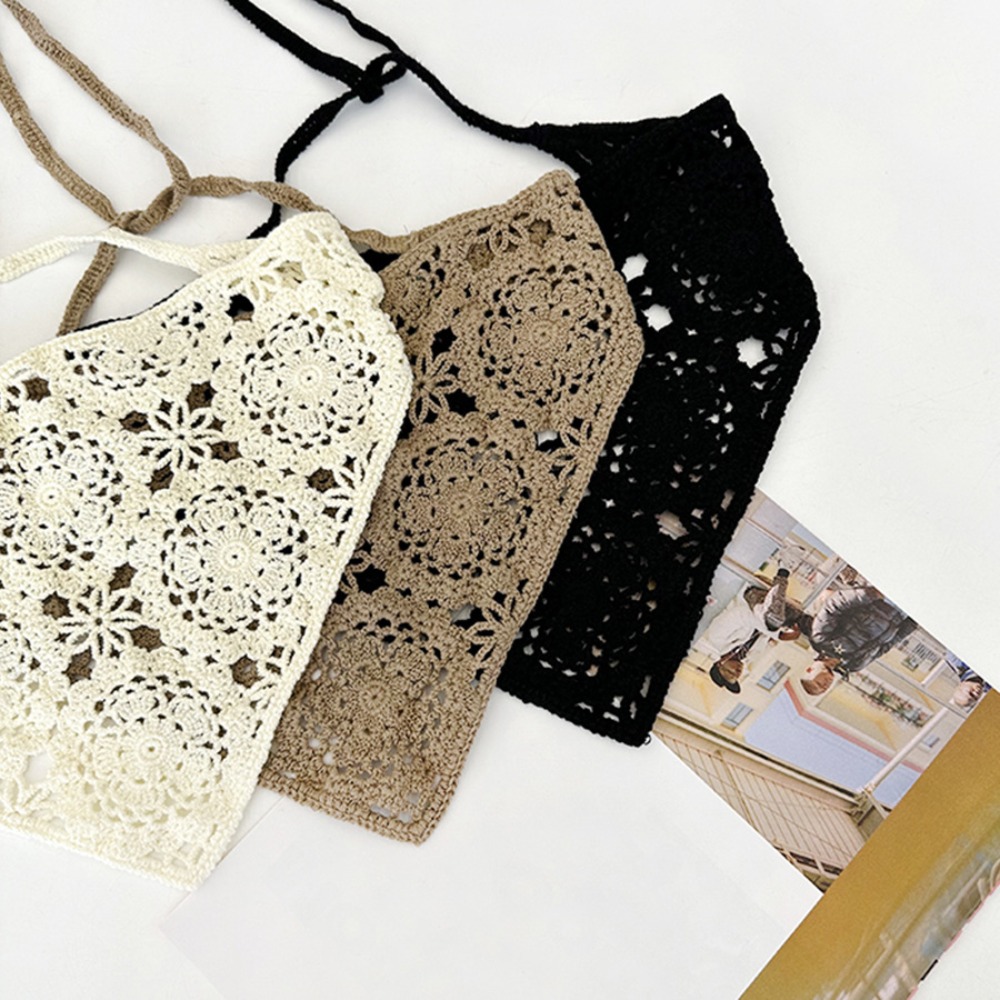 Hollow bunga Headband Fashion  - Headband Summer Knit ulasan dan harga
