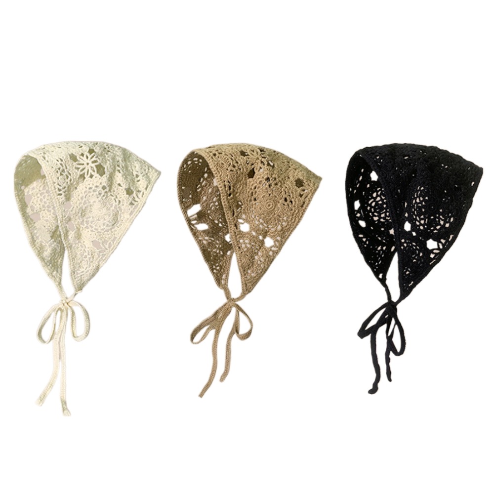 Hollow bunga Headband Fashion  - Headband Summer Knit ulasan dan harga