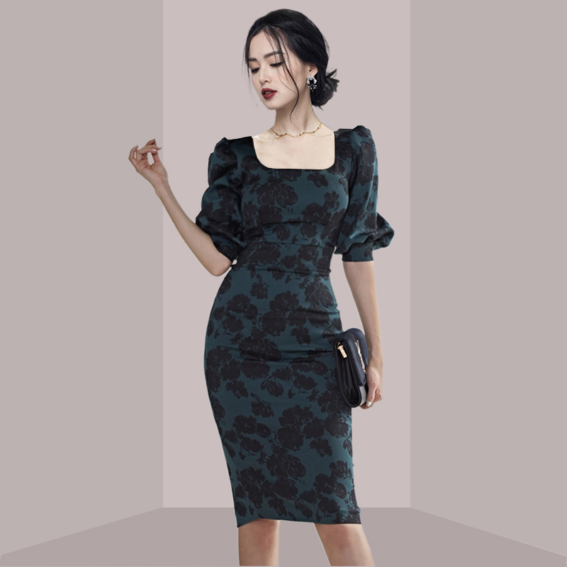 Gaun midi dengan potongan ramp - Midi Skirt Floral ulasan dan harga