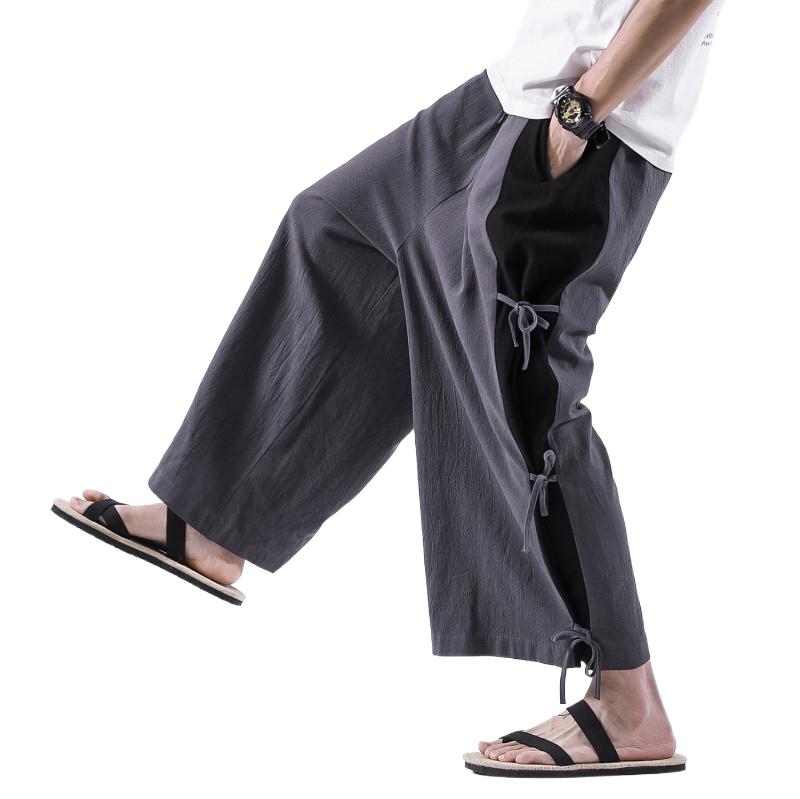 Celana panjang pria ukuran bes - Linen Pant Wide ulasan dan harga