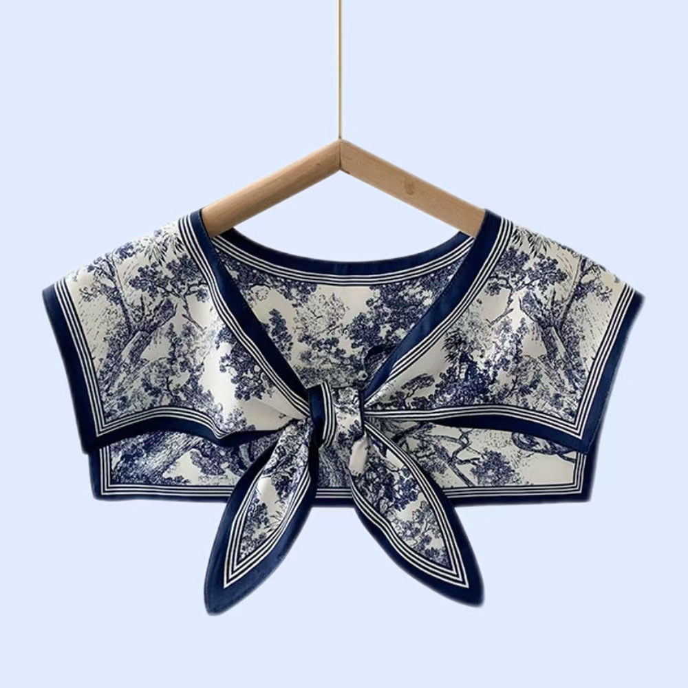 Syal Sutra Serbaguna Wanita un - Blouse Off Shoulder ulasan dan harga