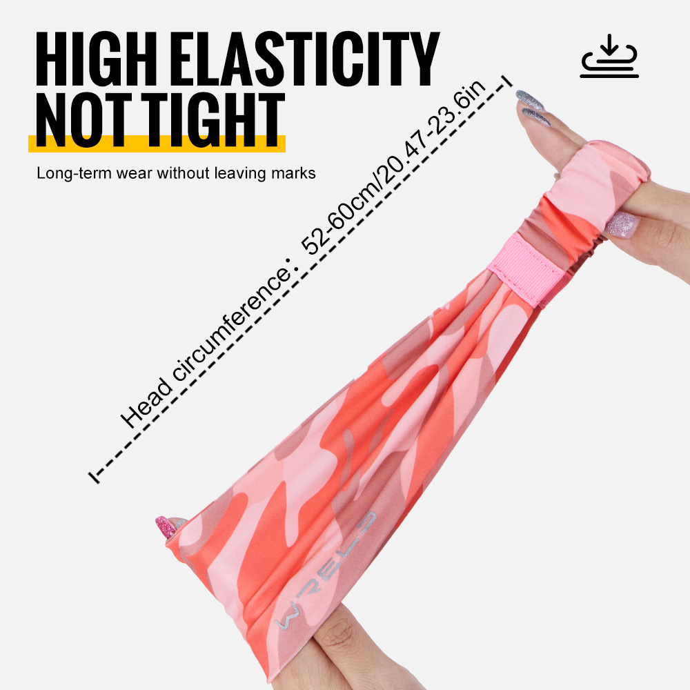 WRELS Headband Sweatband Camo  - Headband Summer Knit ulasan dan harga