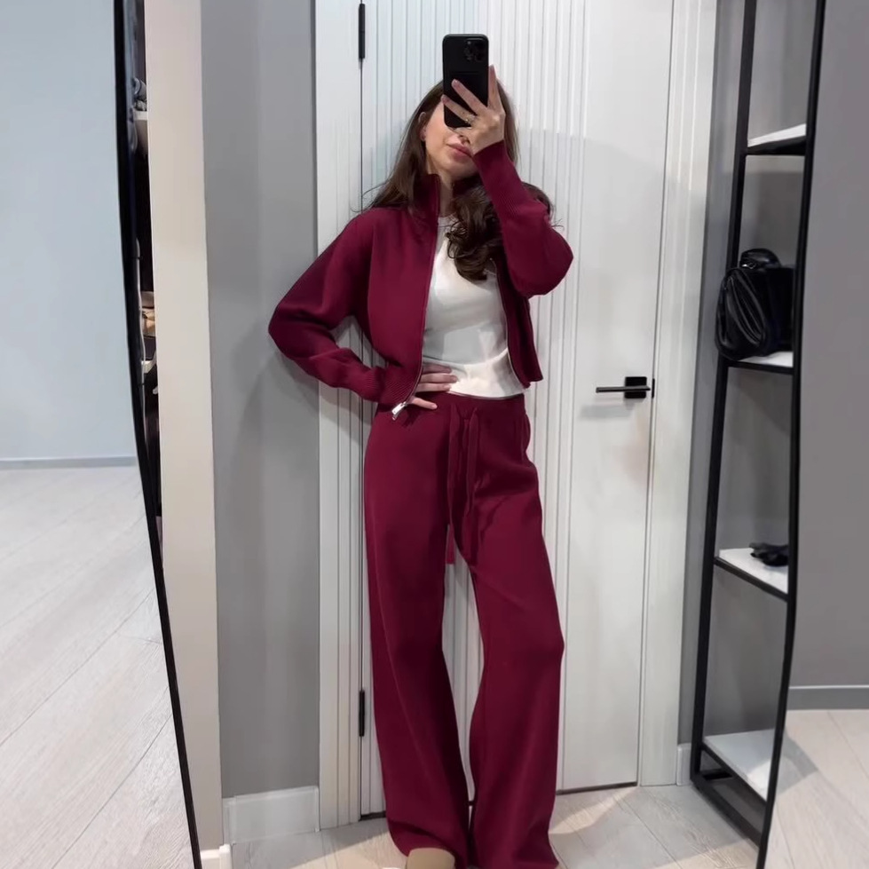 Set Cocok Wanita Dua Potong Ka - Linen Pant Wide ulasan dan harga