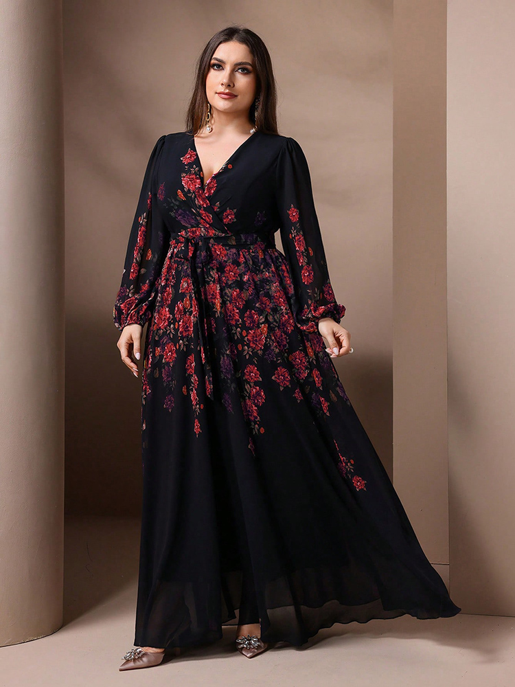 TOLEEN gaun Maxi pesta wanita, - Romper Floral Print ulasan dan harga