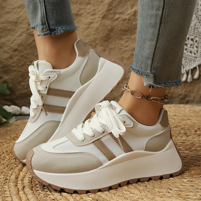 Sepatu Sneakers Wanita Model T - Wedge Espadrille Women ulasan dan harga