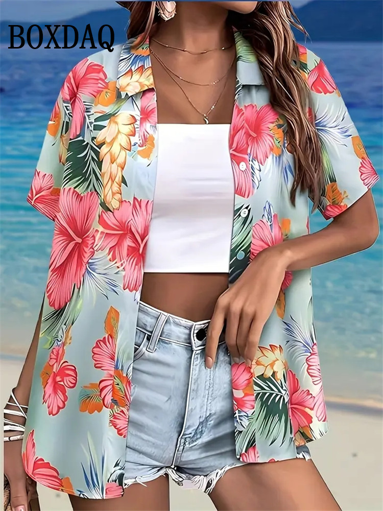 Blus Wanita Fashion Musim Pana - Romper Floral Print ulasan dan harga