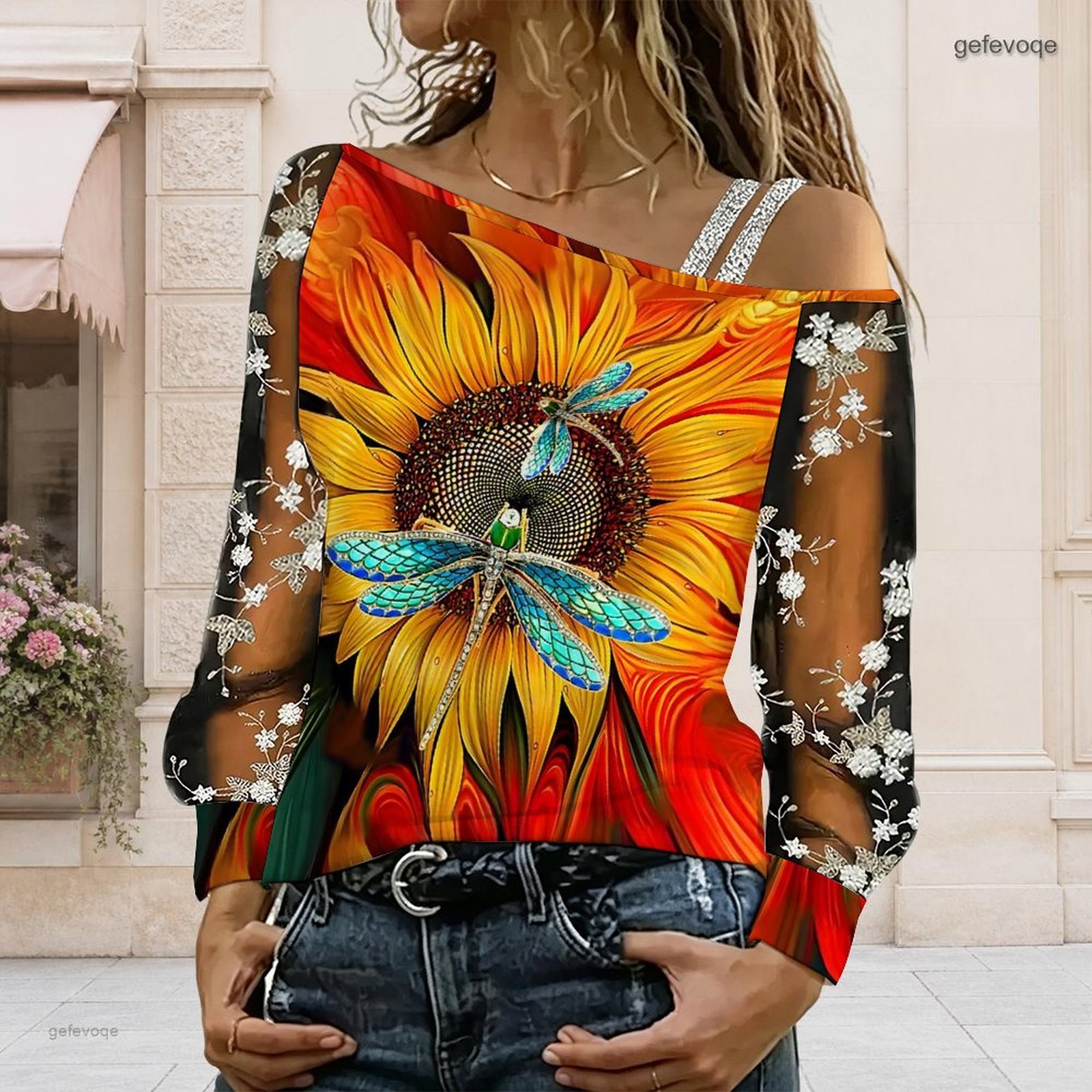 Blus Wanita Off Shoulder Asime - Blouse Off Shoulder ulasan dan harga