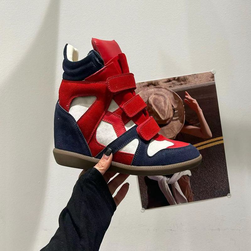 Sepatu Sneakers Wanita High-To - Wedge Espadrille Women ulasan dan harga