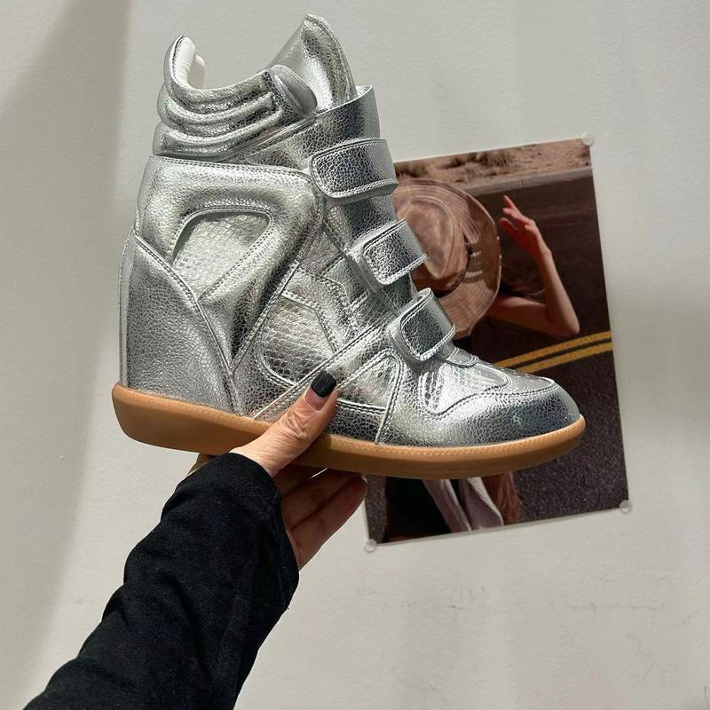 Sepatu Sneakers Wanita High-To - Wedge Espadrille Women ulasan dan harga