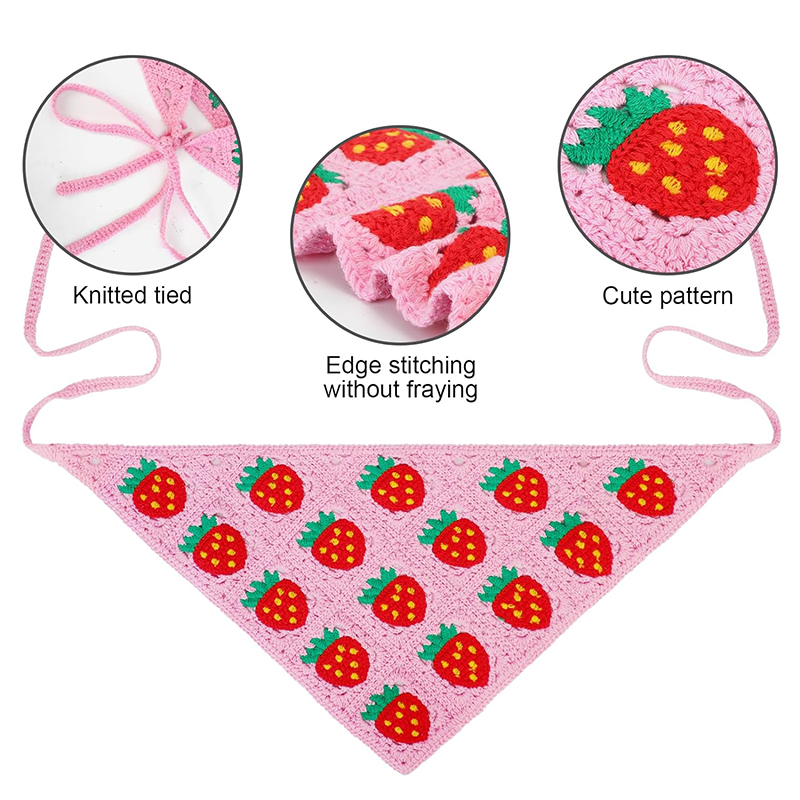 Syal Segitiga Bunga Kait Beron - Headband Summer Knit ulasan dan harga